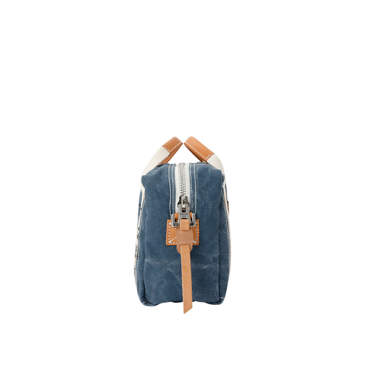 【MANIKOMIO DSGN】MARTY/ HERITAGE OLONA COTTON NAVY BLUE