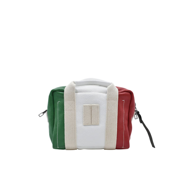 [MANIKOMIO DSGN] MARTY / ITALIAN FLAG LEATHER