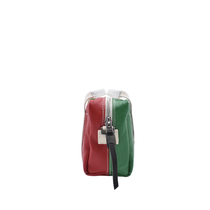 [MANIKOMIO DSGN] MARTY / ITALIAN FLAG LEATHER