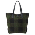 【MANIKOMIO DSGN】SHOPPING MIA / BUFFALO CHECK MILITARY/BLACK