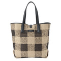 【MANIKOMIO DSGN】SHOPPING MIA / BUFFALO CHECK SAND/BLACK