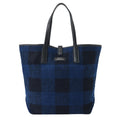 【MANIKOMIO DSGN】SHOPPING MIA / BUFFALO CHECK NAVY/BLACK