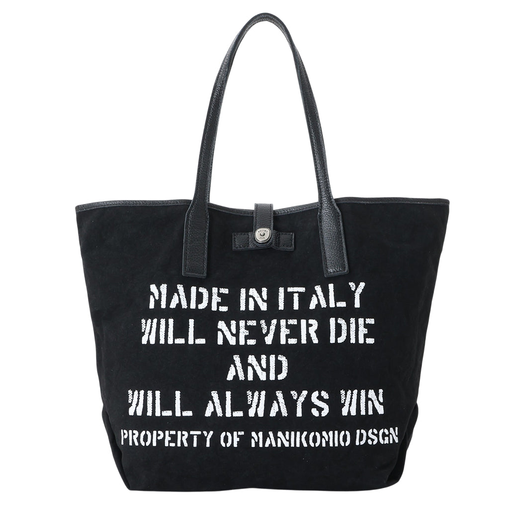 【MANIKOMIO DSGN】 SHOPPING MIA / COTTON BLACK