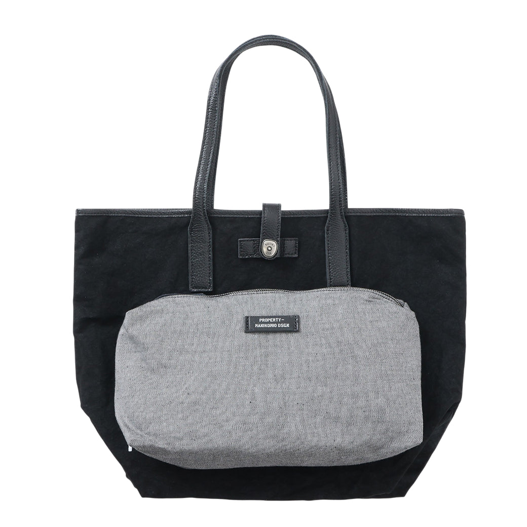 【MANIKOMIO DSGN】 SHOPPING MIA / COTTON BLACK