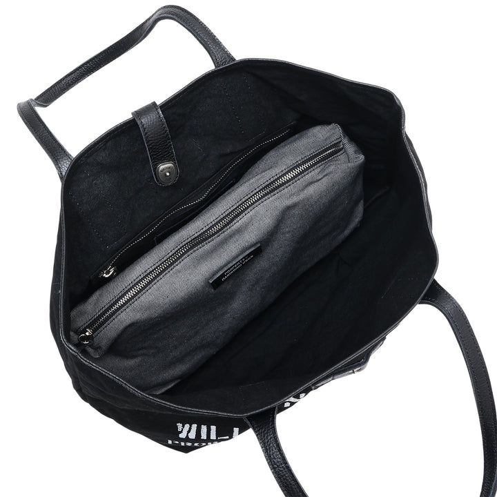 【MANIKOMIO DSGN】 SHOPPING MIA / COTTON BLACK
