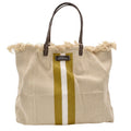 【MANIKOMIO DSGN】SHOPPING  / COTTON STRIPE  GOLD
