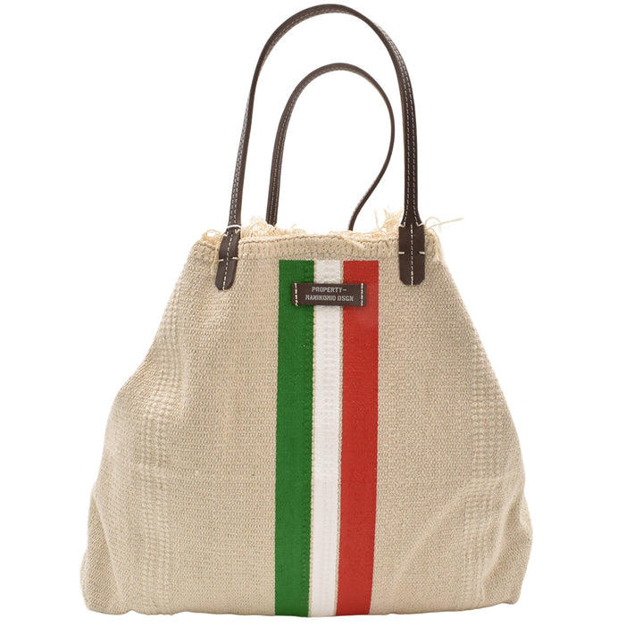 [MANIKOMIO DSGN] SHOPPING / COTTON STRIPE ITALIAN FLAG