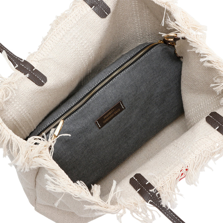 【MANIKOMIO DSGN】 SHOPPING  / COTTON STRIPE  MC QUEEN