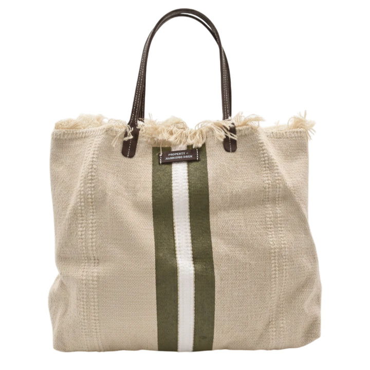 [MANIKOMIO DSGN] SHOPPING / COTTON STRIPE MILITARY