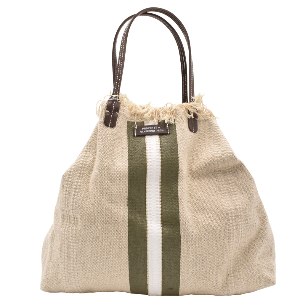 [MANIKOMIO DSGN] SHOPPING / COTTON STRIPE MILITARY