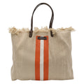 【MANIKOMIO DSGN】 SHOPPING  / COTTON STRIPE  ORANGE