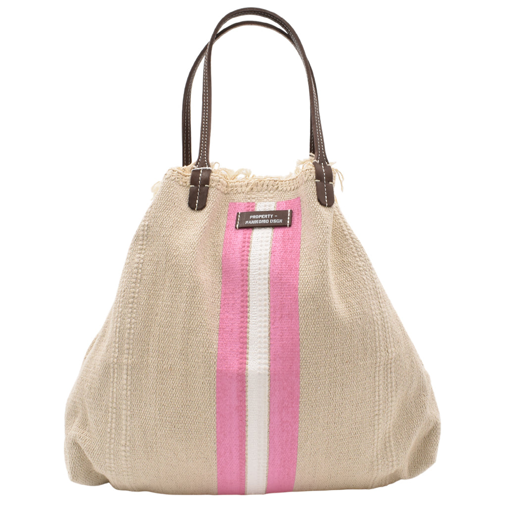 [MANIKOMIO DSGN] SHOPPING / COTTON STRIPE PINK
