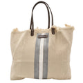 【MANIKOMIO DSGN】SHOPPING  / COTTON STRIPE  SILVER