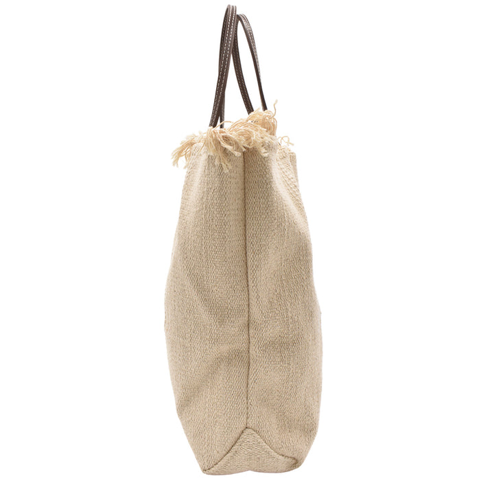 【MANIKOMIO DSGN】SHOPPING  / COTTON STRIPE  SILVER