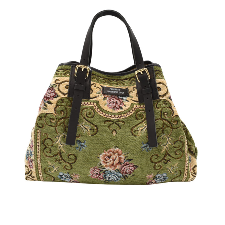 【MANIKOMIO DSGN】 SHOPPING RUG / CINIGLIA  VERDE