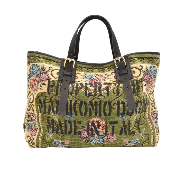 【MANIKOMIO DSGN】 SHOPPING RUG / CINIGLIA  VERDE