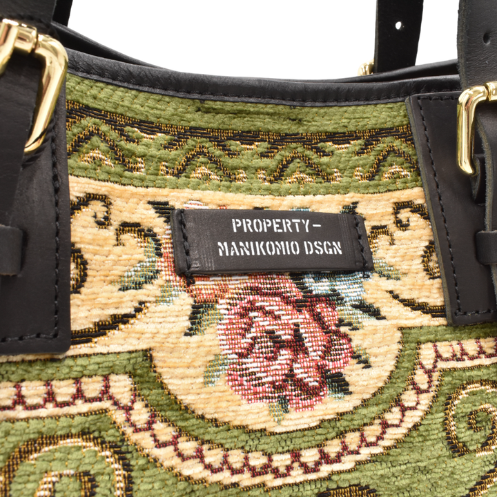 【MANIKOMIO DSGN】 SHOPPING RUG / CINIGLIA  VERDE