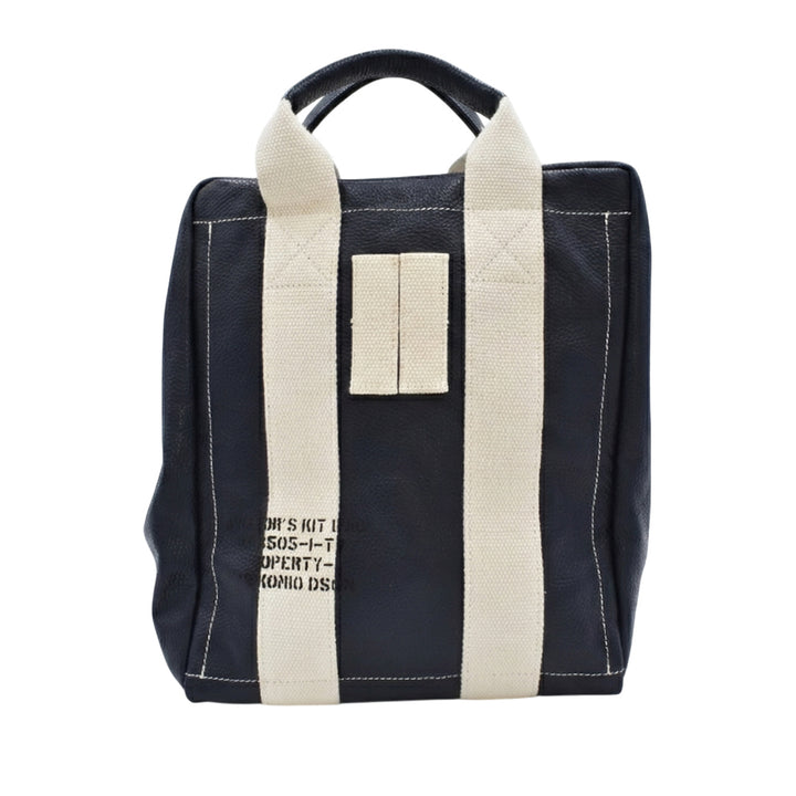 [MANIKOMIO DSGN]TT/ GENUINE LEATHER BLACK