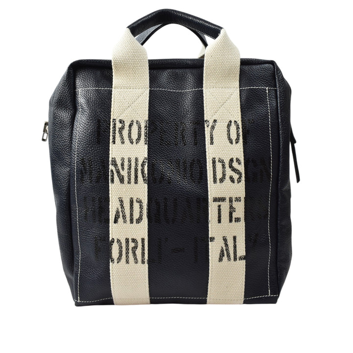 【MANIKOMIO DSGN】 TT/ GENUINE LEATHER NAVY BLUE