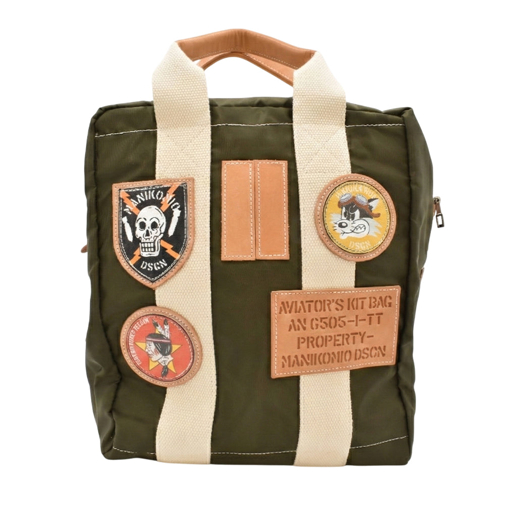 [MANIKOMIO DSGN] TT PATCH / FLY VELA NYLON ARMY