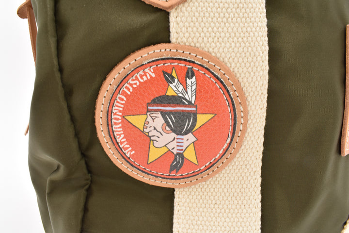 [MANIKOMIO DSGN] TT PATCH / FLY VELA NYLON ARMY