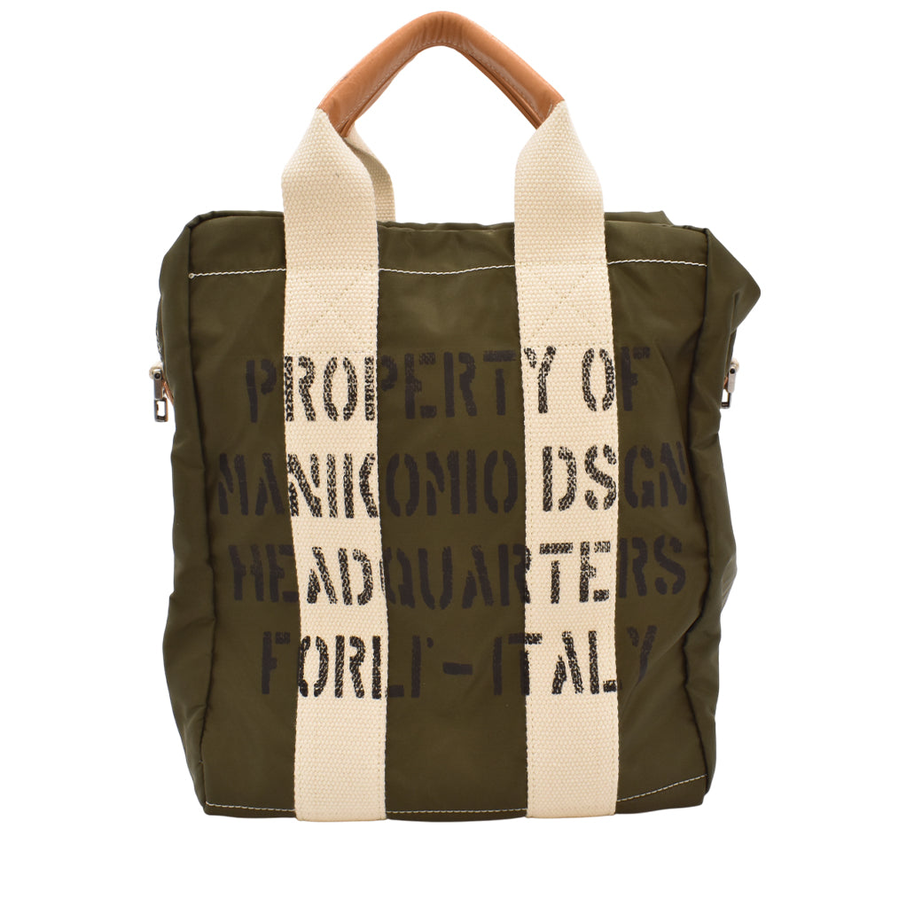 [MANIKOMIO DSGN] TT / FLY VELA NYLON ARMY
