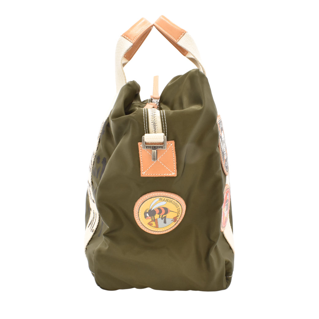 [MANIKOMIO DSGN] TT PATCH / FLY VELA NYLON ARMY