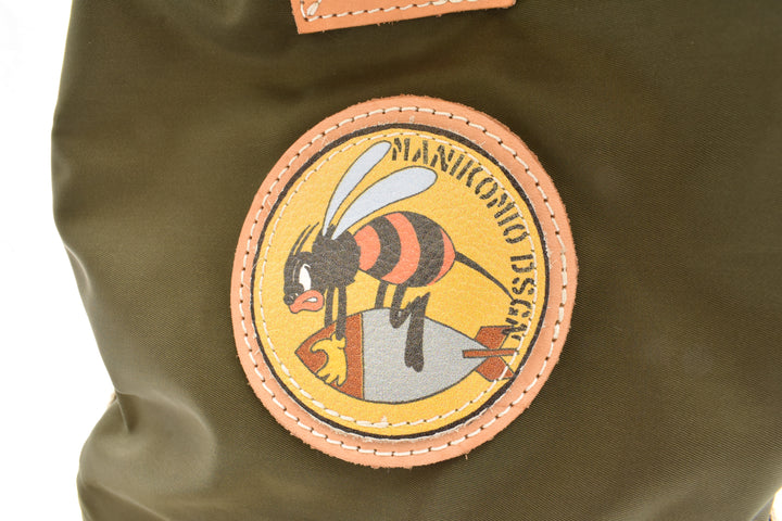 [MANIKOMIO DSGN] TT PATCH / FLY VELA NYLON ARMY