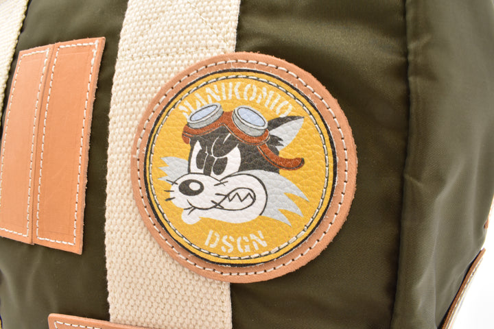 [MANIKOMIO DSGN] TT PATCH / FLY VELA NYLON ARMY
