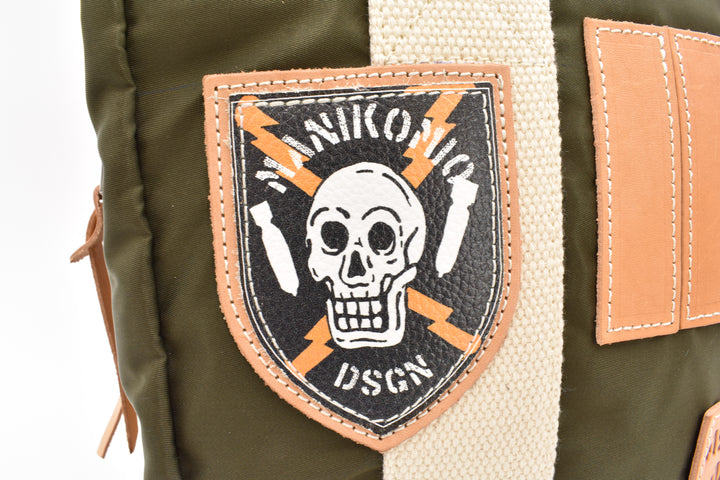 [MANIKOMIO DSGN] TT PATCH / FLY VELA NYLON ARMY