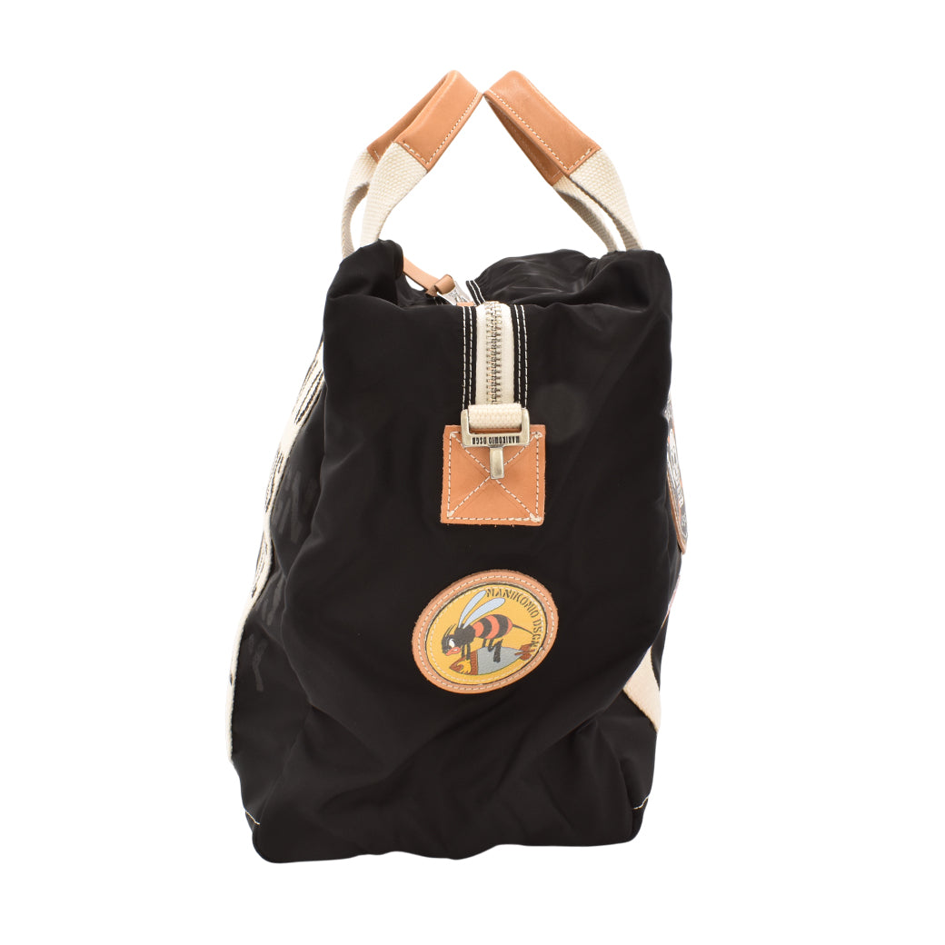【MANIKOMIO DSGN】TT PATCH / FLY VELA NYLON  BLACK