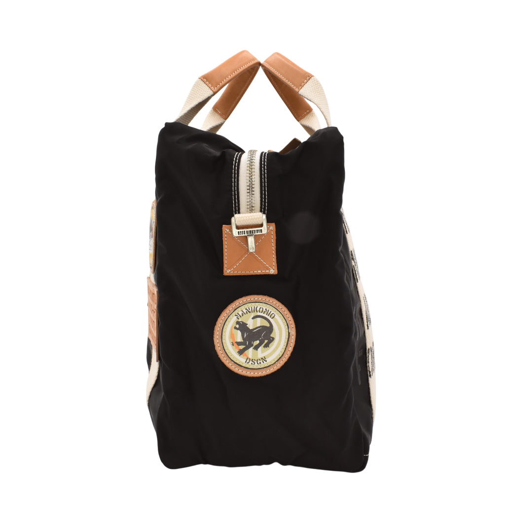 【MANIKOMIO DSGN】TT PATCH / FLY VELA NYLON  BLACK