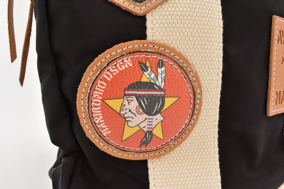 【MANIKOMIO DSGN】TT PATCH / FLY VELA NYLON  BLACK