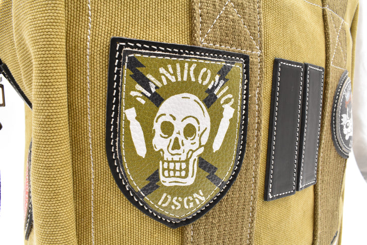 [MANIKOMIO DSGN] TT PATCH / NEW TENT CAMP SAND