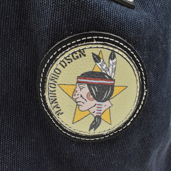 No image [MANIKOMIO DSGN] TT PATCH / NEW TENT CAMP NAVY