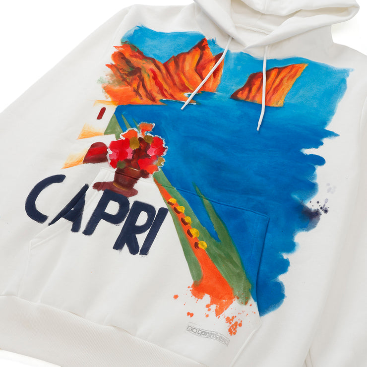 【NOT PRINTED】 Hoodie CAPRI WHITE (L)