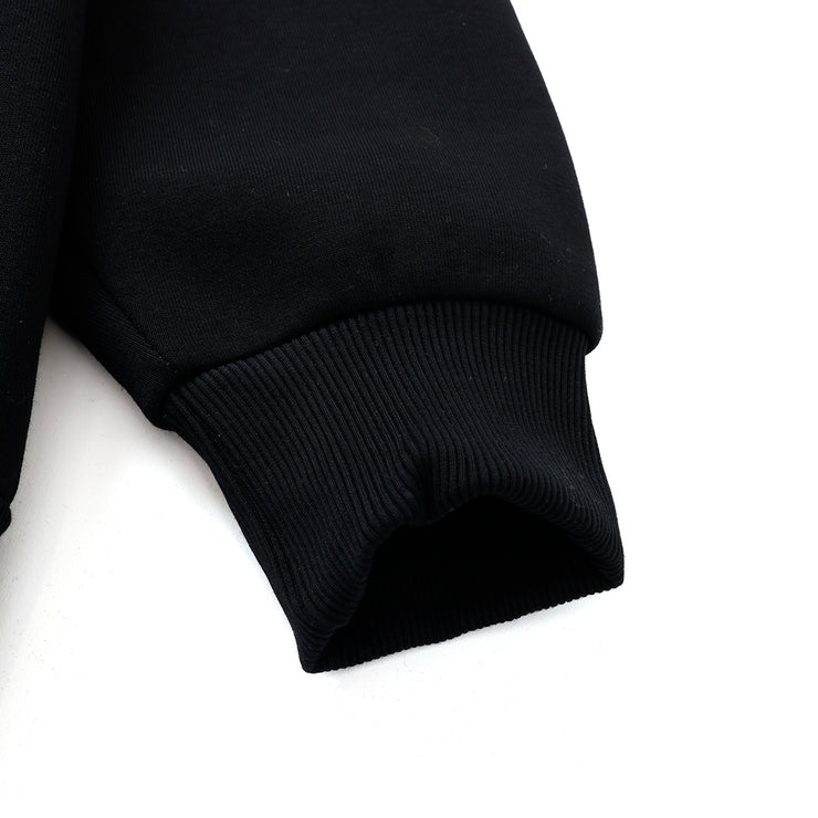 【NOT PRINTED】 Hoodie KISS BLACK (XL)