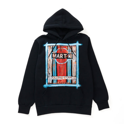 【NOT PRINTED】 Hoodie MARTNI RACING BLACK (L)