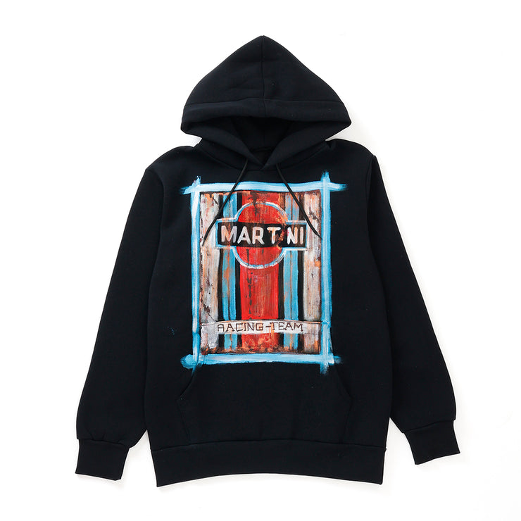 【NOT PRINTED】 Hoodie MARTNI RACING BLACK (L)