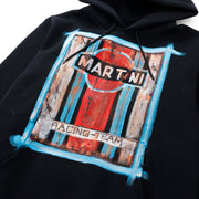 【NOT PRINTED】 Hoodie MARTNI RACING BLACK (L)