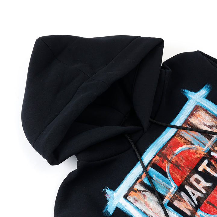 [NOT PRINTED] Hoodie MARTNI RACING BLACK (L) 