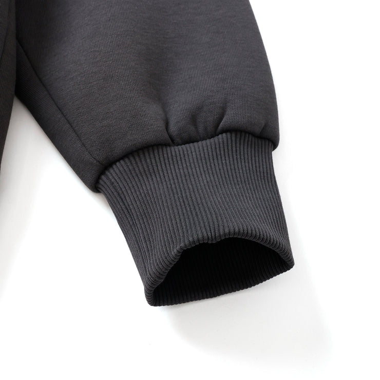 【NOT PRINTED】 Hoodie MERCOLEDI' DA LEON DARK GRAY (S)