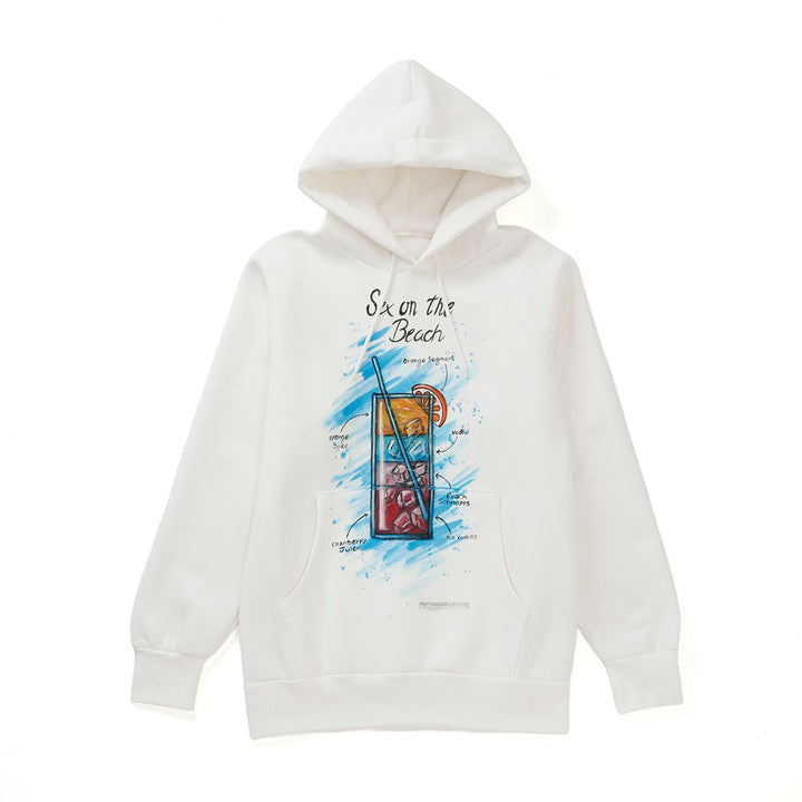 [NOT PRINTED] Hoodie SEX ON THE BEACH WHITE (M) 