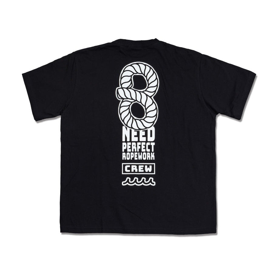[MMMP-434532] ROPE TIE T-shirt / BLACK YELLOW