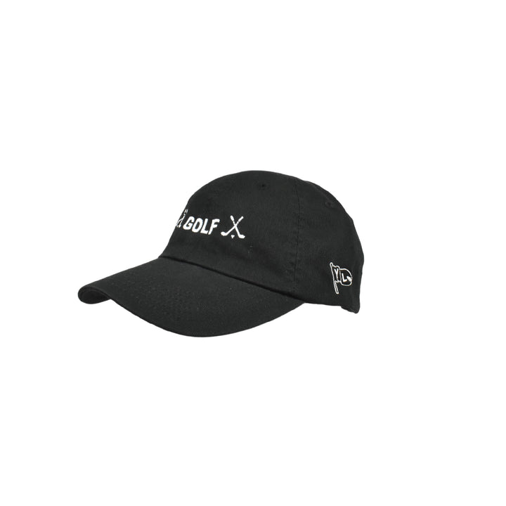 [Yellow Lobster] Logo Cotton Cap CP-001 BLACK