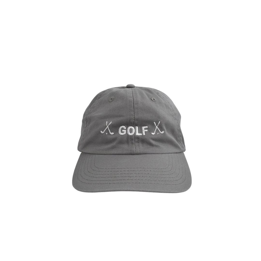 【Yellow Lobster】Logo Cotton Cap CP-001 GRAY