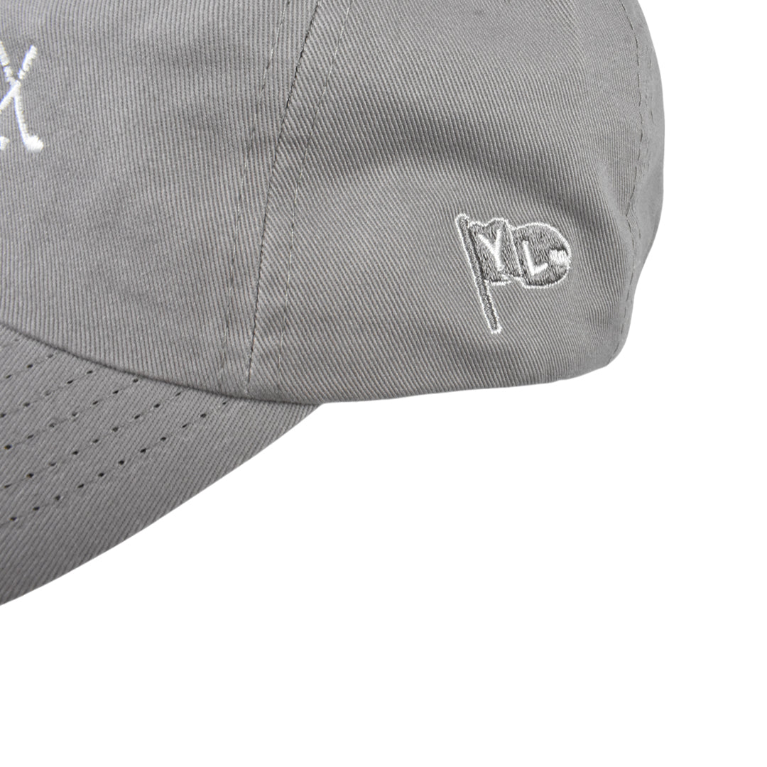 【Yellow Lobster】Logo Cotton Cap CP-001 GRAY