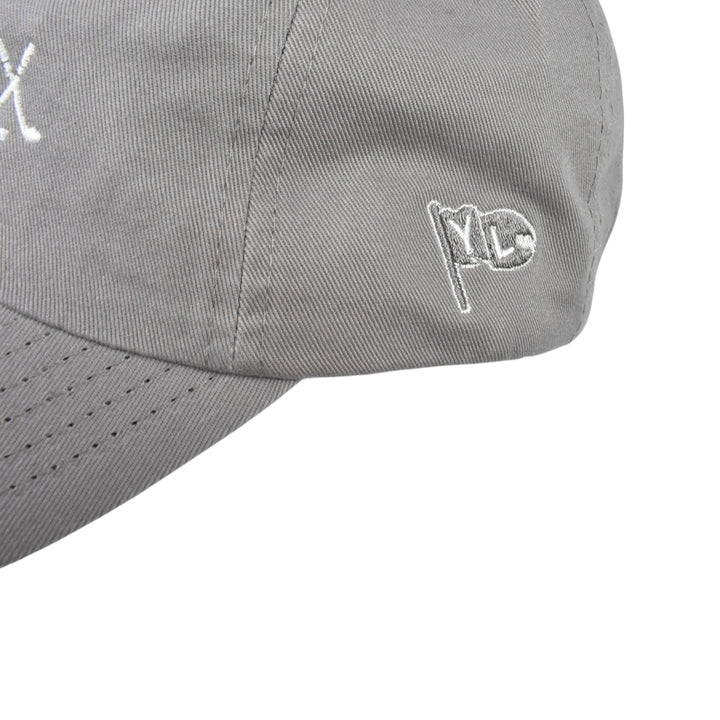 【Yellow Lobster】Logo Cotton Cap CP-001 GRAY