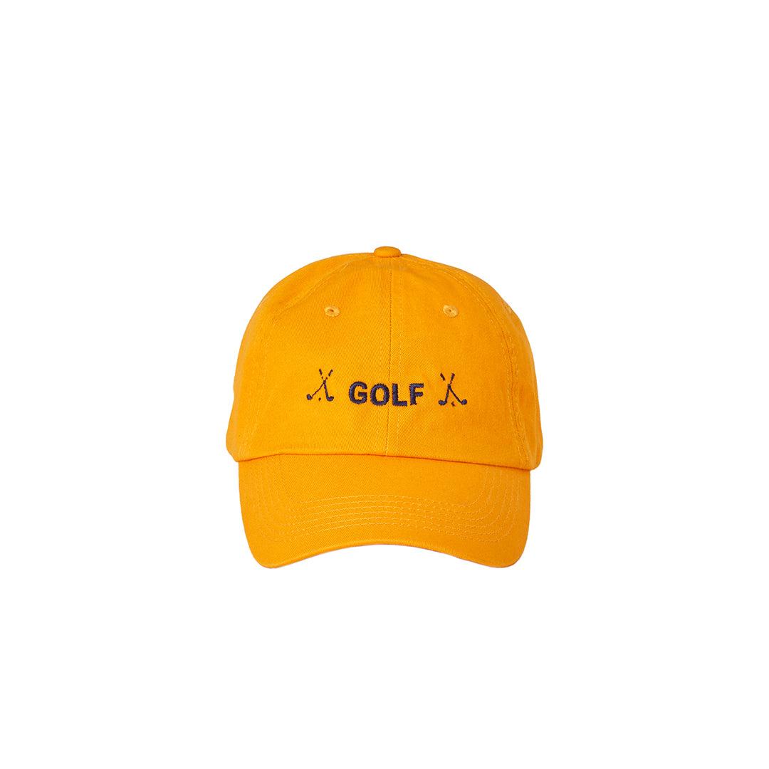 【Yellow Lobster】Logo Cotton Cap CP-001 GOLD