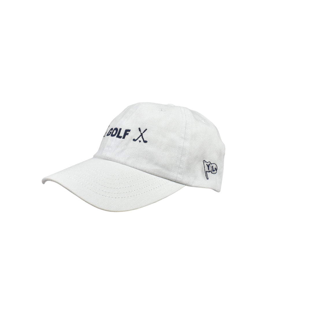 【Yellow Lobster】Logo Cotton Cap CP-001 WHITE